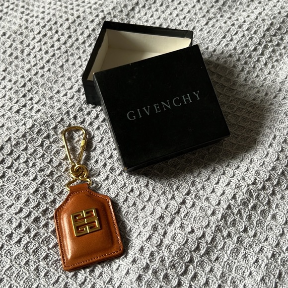 Givenchy Brown Leather Keychain - Picture 7 of 7